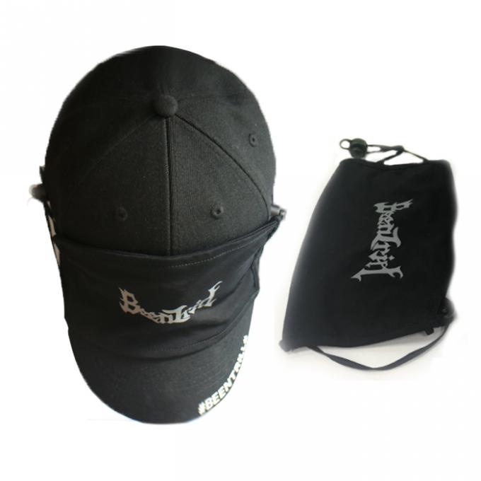 بارد تصميم عارضة قبعات البيسبول المطبوعة / بنين بنات قبعة البيسبول مع قناع القطن