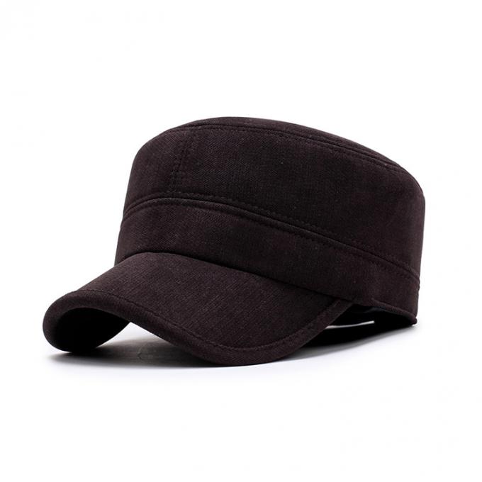 Casquette قبعة الشتاء قبعة مسطحة الدفء الشتاء رجل يبلغ من العمر منتصف العمر قبعة الرجال