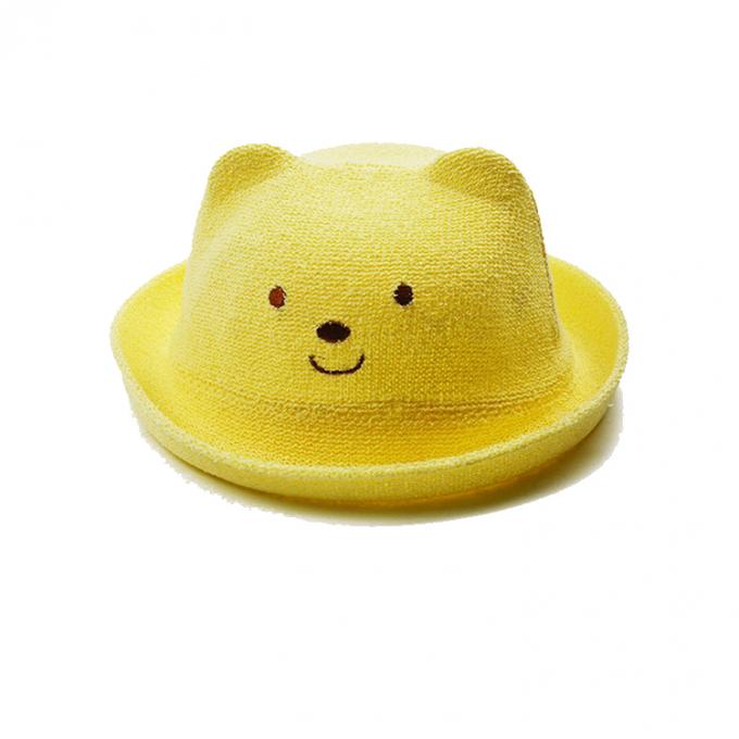 آذان القط الأطفال النسخة الكورية من قبعة الصيف طفل الدب