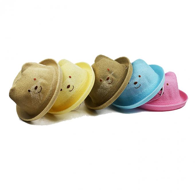 آذان القط الأطفال النسخة الكورية من قبعة الصيف طفل الدب