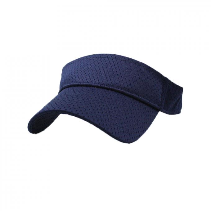 OEM الرياضة 100 ٪ البوليستر قبعة الشمس قناع مع شعار التطريز مخصص