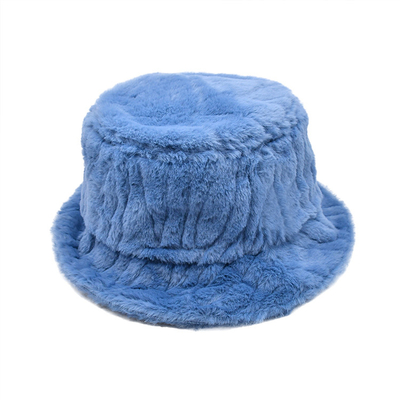 سميكة أفخم قبعة دلو أزياء الترفيه الخريف الشتاء الدافئة دلو كاب غطاء حوض خارجي جديد