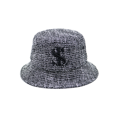 تصميم أزياء قبعة دلو مع شعار طلاء ثلاثي الأبعاد