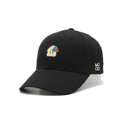 بيع بالجملة قبعات بيسبول من نوع يونيسيكس 100% قطن مصممة خصيصاً بطبقة مسطحة مطرزة 6 لوحات قبعات بيسبول للرجال