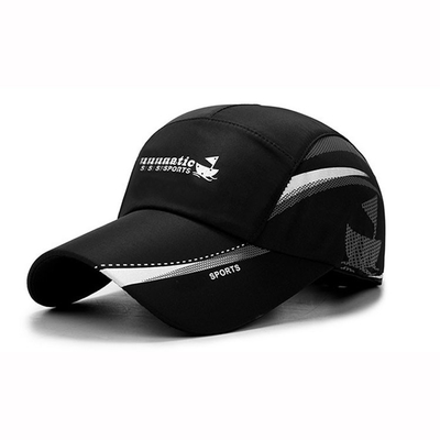 قبعة الجري 5 لوحة في الهواء الطلق ، قبعة الصيف طوي النسيج Dryfit للرياضة