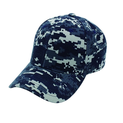 القبعات أبي التمويه الرياضية العصرية مع شعار مخصص المطبوعة 56 ~ 60 سم