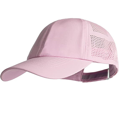 6 لوحة قص الليزر قبعة تنفس Snapback قبعة مع نسيج دنة