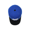 3D مطرز رسالة 5 لوحة قبعة بيسبول الأزرق مشبك بلاستيكي واحد