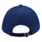 أزرق 54 سم 6 قبعات بيسبول قطن للجنسين قابل للتعديل شعار مخصص