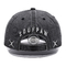 BSCI قبعة رياضية قطنية مغسولة صلبة 6 ألواح غير منظمة