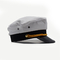 قبعة عسكرية مسطحة القمة متوسطة / مخصصة تاج جميع الفصول قبعة عسكرية صلبة / مخصصة