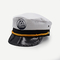قبعة عسكرية مسطحة القمة متوسطة / مخصصة تاج جميع الفصول قبعة عسكرية صلبة / مخصصة