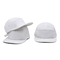 قبعة ذات حواف مسطحة من 5 لوحات مع تظليل عصري للشمس وقبعة رياضية قابلة للتعديل لفصل الصيف