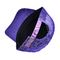 تخصيص 5 لوحة شاحنة قبعة مرآة العينات المنحنية الأرجوانية الشبكة قبعة لون شعار تخصيص