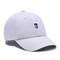 قبعات البيسبول المصنوعة حسب الطلب المطرزة المعدنية العيون اللون الأبيض