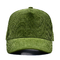 قبعات بيسبول منحنية خضراء مطرزة 58-68cm/22.83-26.77 بوصة حجم مخصص