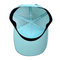 قبعات بيسبول مطرزة ذات حافة مسطحة مع حزام تعري من البوليستر بنسبة 100٪