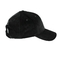 قبعات البيسبول جاهزة للجنسين ، قبعة بيسبول سوداء مخملية سريعة الجفاف