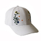 السيدات الصيف لطيف قبعات البيسبول مطرز زهرة منقوشة 56 ~ 60 سم الحجم