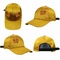 بنات صفراء 6 لوحة كاب المنحني / مخصص قبعات البيسبول مطرز نمط عادي