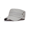 100 ٪ القطن قبعة عسكرية ، أعلى شقة فارغة قابل للتعديل قبعة عسكرية متعددة لوحة