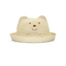 النسخة الكورية آذان القط الطفل قبعة ، أطفال الصيف القبعات سترو المواد