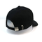 العرف الصلبة الأسود المطاط مطبوعة قبعات البيسبول قبعة للبنين والبنات