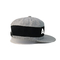 شعار مخصص القبعات المسطحة بريم Snapback مع الإغلاق المفاجئة 85 ٪ الاكريليك 15 ٪ الصوف