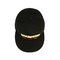 6 لوحة بيل شقة القبعات ، مخصص 100 ٪ أكريليك شقة بريم الأسود كاب غوراس ، شعار مخصص