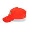 مخصص الأحمر 6 لوحة منحنى بيل قبعات البيسبول المطبوعة للبنات