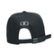 رجل مشبك معدني قبعة قبعات الحيوان الأسود مخصص شعار مطرزة التصحيح قبعة بيسبول
