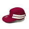 قبعة قبعة من الصوف مخصصة 5 لوحة للأطفال لون أحمر 56-62 سم