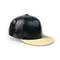 3D التطريز PU شقة حافة القبعات Snapback / قبعة الهيب هوب الفلورية