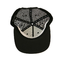 ايس غطاء قطن اسود قابل للتعديل تصميم قبعة بيسبول رياضية Bsci
