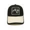 قبعة بيسبول سوداء مطرزة للرجال بتصميم هيب بوب مع مشبك معدني