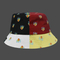 وصول جديد أزياء مخصصة عالية الجودة نمط التسامي مع علامة صغيرة الربيع الصيف قبعة دلو الصيد / غطاء