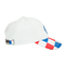 ACE 3d التطريز شعار مخصص قبعات الجولف / كاب البيسبول القطن الأبيض
