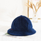 الأزرق الداكن الدافئة الشتاء سميكة دلو الصيد القبعات شعار مخصص