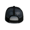 الصيف الأسود شبكة مسطحة حافة قبعات Snapback مخصصة بقع شعار الهيب هوب سائق الشاحنة كاب