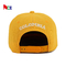 قبعات Snapback ذات حواف مسطحة مخصصة مع شعارات تطريز ثلاثية الأبعاد هيب هوب قبعات للخلف