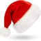 56 سنتيمتر قبعة مضيئة للأطفال سانتا كلوز قبعة ثلج الأيائل هدية الكريسماس