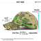 ريترو للجنسين كامو قابل للتعديل الجيش العسكرية قبعة بيسبول منحنى حافة الصيد قبعة