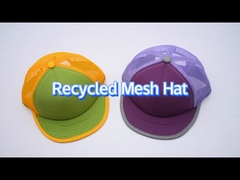 متانة عالية التباين الخياطة غطاء شبكة حافة مسطحة مع إغلاق snapback