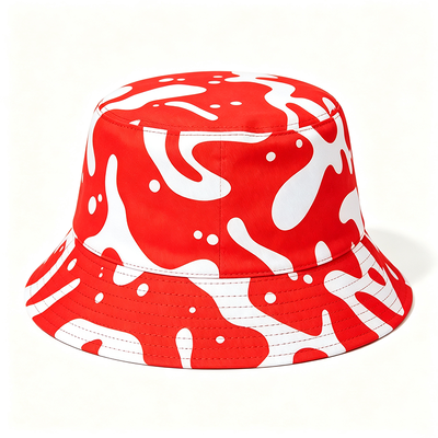 100% Polyester Lining Wide Brim Fisherman Bucket Hat with One Size Crown for Fishing and Outdoor Activities
