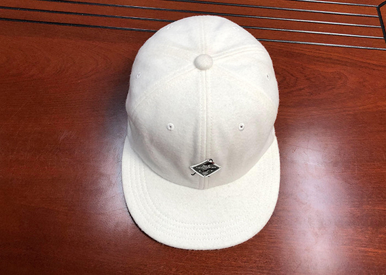 شعار التطريز التطريز المخملية عادي قبعة Snapback النسيج تكوين البوليستر