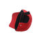 قبعة بيسبول كلاسيكية مقوسة بخمس لوحات مع 4 ثقوب حمراء