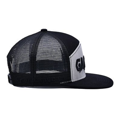 غطاء شبكي ذو حافة مسطحة مادة متينة وقابلة للتنفس وقابلة للتعديل من Snapback قبعة خلفية شبكية للرجال والنساء