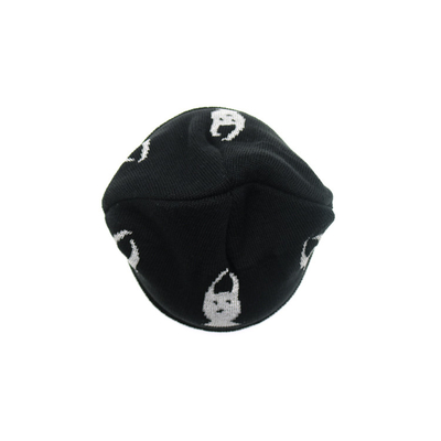 OEM BSCI نمط طلاء قبعات الحلاقة Unisex Knit Beanie