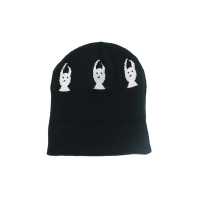 OEM BSCI نمط طلاء قبعات الحلاقة Unisex Knit Beanie