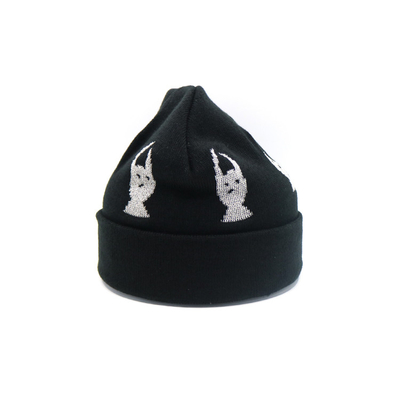 OEM BSCI نمط طلاء قبعات الحلاقة Unisex Knit Beanie